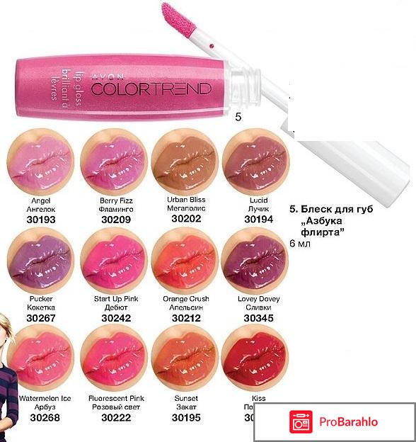 Блеск для губ Avon Color Trend 