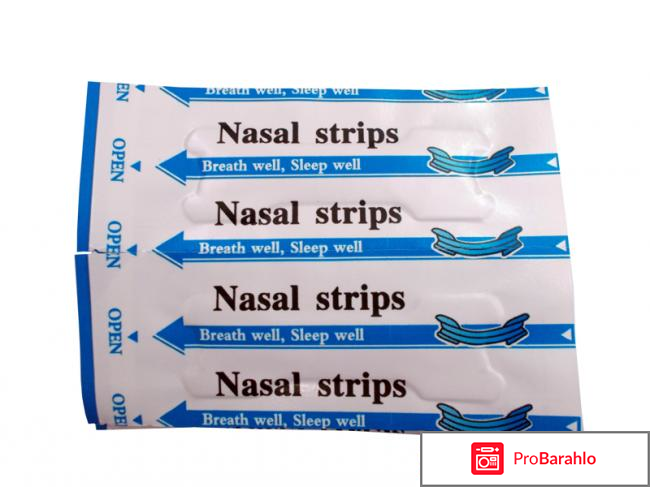 Пластырь от храпа Nasal strips 