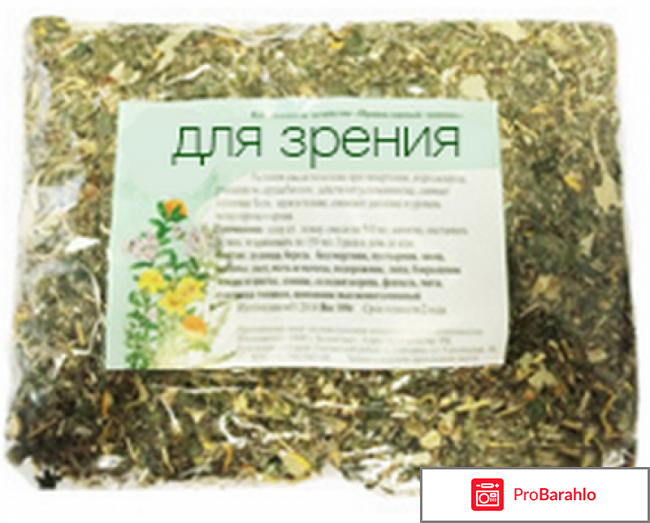 Монастырский чай для зрения обман