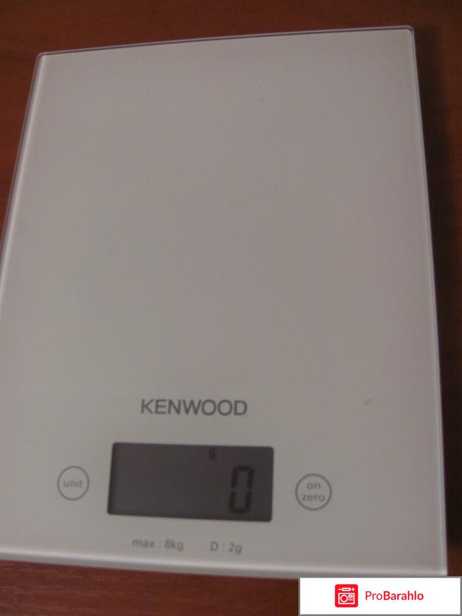 ЭЛЕКТРОННЫЕ КУХОННЫЕ ВЕСЫ KENWOOD DS401 