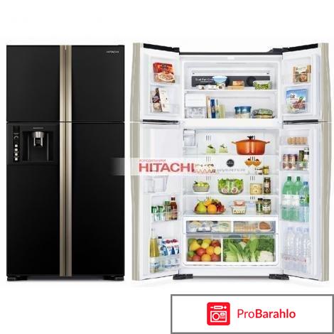 Холодильник Hitachi R-W662 PU3 GBK обман