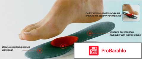 Airplus Стелька женская ортопедическая 3/4 гель, 2 шт обман