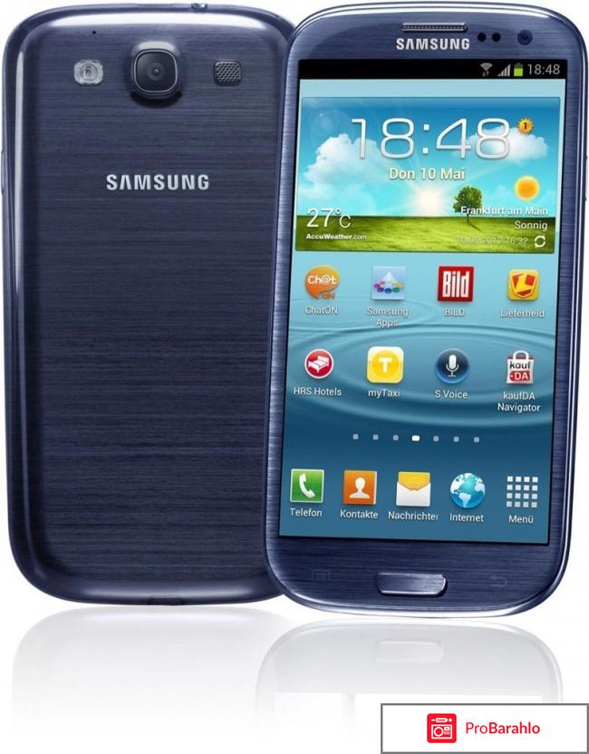 Samsung galaxy s3 отрицательные отзывы