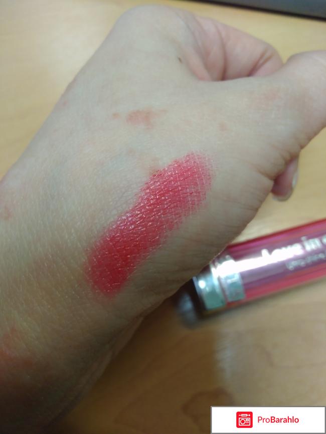 Губная помада Love in color Ultra - Shine Lipstick реальные отзывы