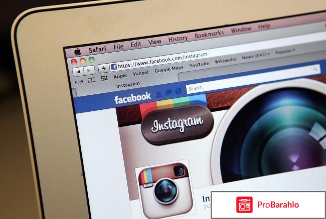`Instagram` - социальная сеть - instagram.com отрицательные отзывы