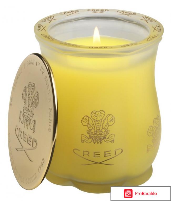 Ароматическая свеча Green Irish Tweed Candle Creed отрицательные отзывы