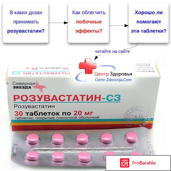Розувастатин отзывы пациентов 