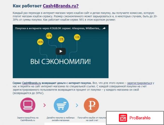 Cash4brands.ru обман