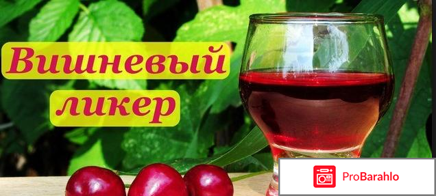 Вишневка ликер отрицательные отзывы