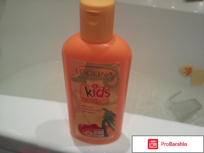 Детский шампунь-гель для душа Logona, 200мл 