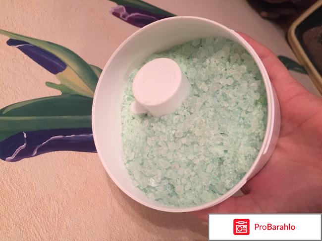 Соль для педикюрных ванночек с антигрибковым эффектом и мятой 