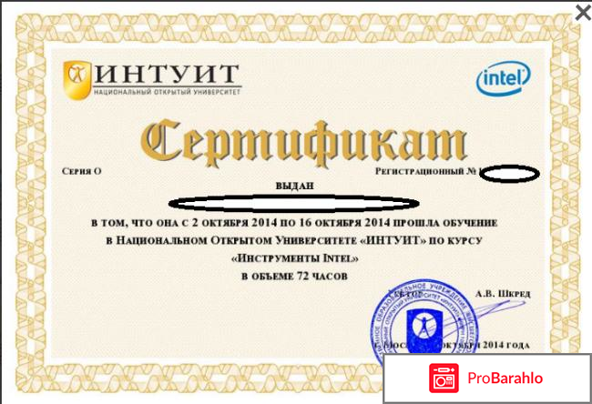 Интуит обман