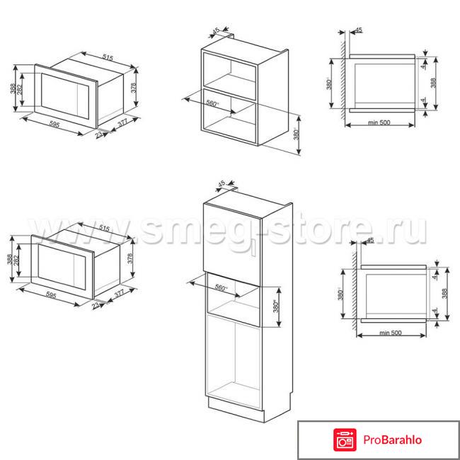 Встраиваемая микроволновая печь Smeg FMI025X отрицательные отзывы