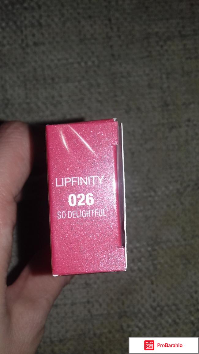 Жидкая помада Lipfinity Max Factor отрицательные отзывы