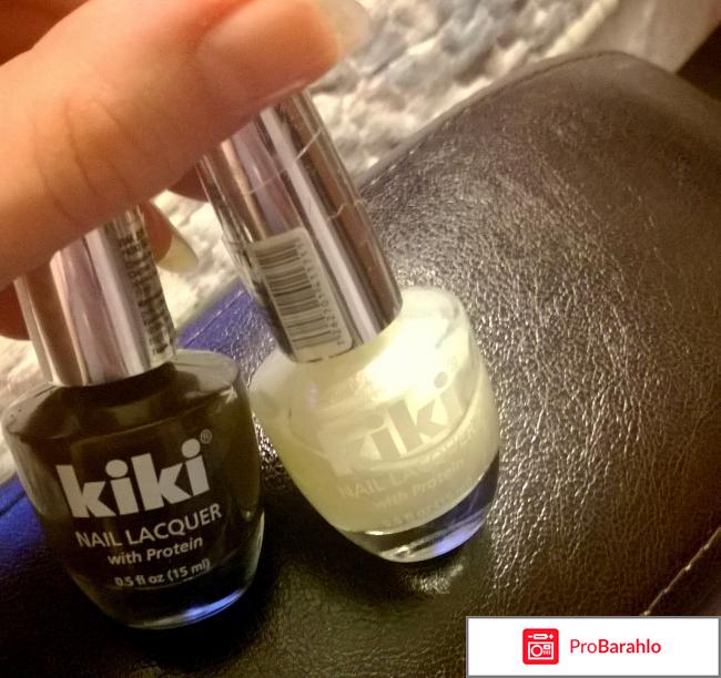 Лак для ногтей Kiki Nail Lacquer с протеином