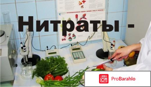 Нитраты и нитриты в овощах 