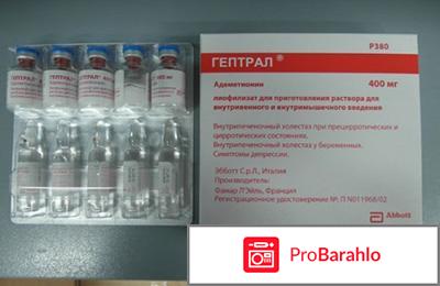 Гептрал описание, Гептрал цена, Гептрал инструкция отрицательные отзывы
