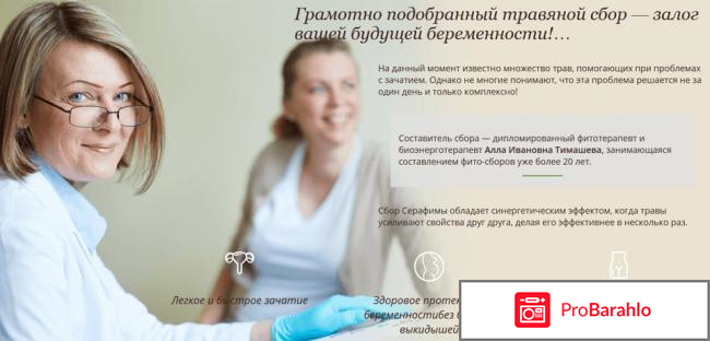 Серафимов сбор – средство от бесплодия фото