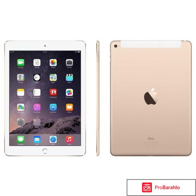 Apple iPad Air 2 Wi-Fi + Cellular 16GB, Silver отрицательные отзывы