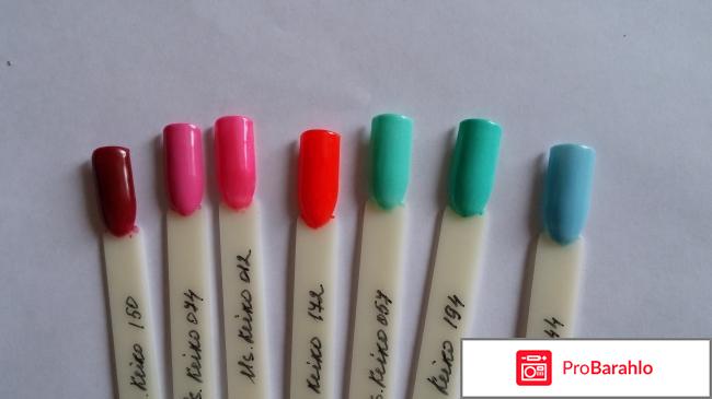 Гель-лак Ms.Keiko отрицательные отзывы