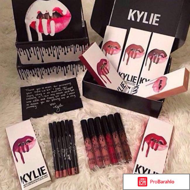 KYLIE JENNER помады реальные отзывы