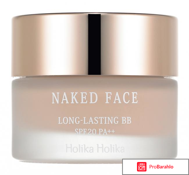 BB крем Naked Face Long-lasting BB SPF20 PA++ Holika Holika 