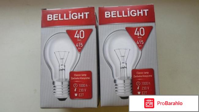 Лампа накаливания классическая 