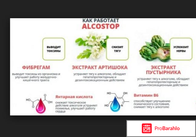 Цена алкостоп отрицательные отзывы