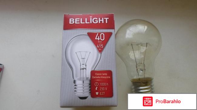 Лампа накаливания классическая 