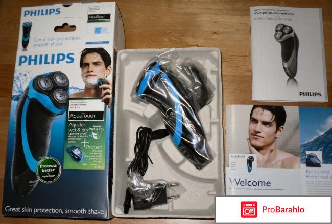 Бритва Philips AquaTouch реальные отзывы