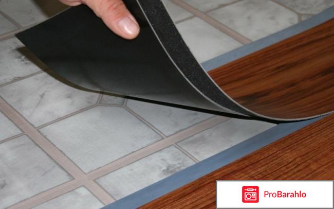 Виниловый пол: структура, виды и выбор 