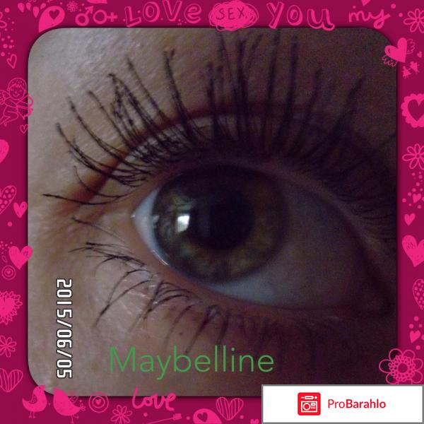 Тушь maybelline отрицательные отзывы