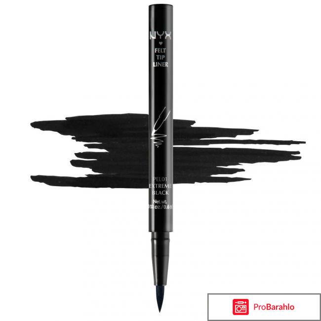 Подводка Felt Tip Liner NYX 