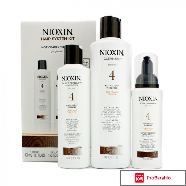 Уход за окрашенными волосами Hair System Kit 4 Nioxin отрицательные отзывы