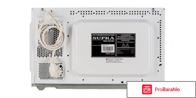 Supra MWS-1801MW СВЧ-печь обман