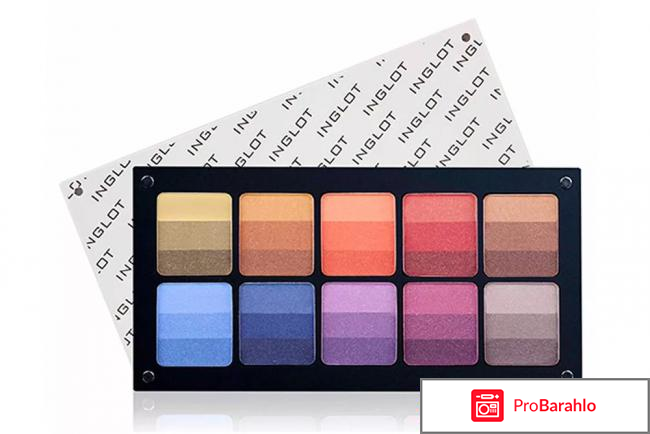 Inglot тени для век отзывы 