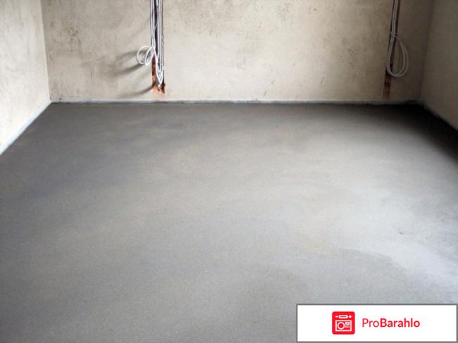 Полусухая стяжка пола отрицательные отзывы