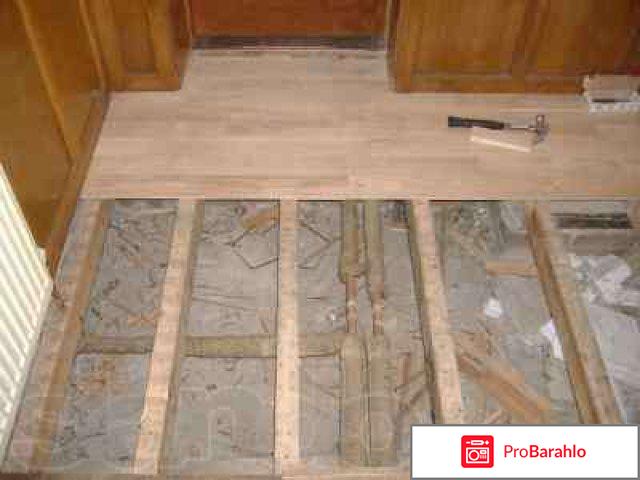 Как уложить доску на старый пол обман