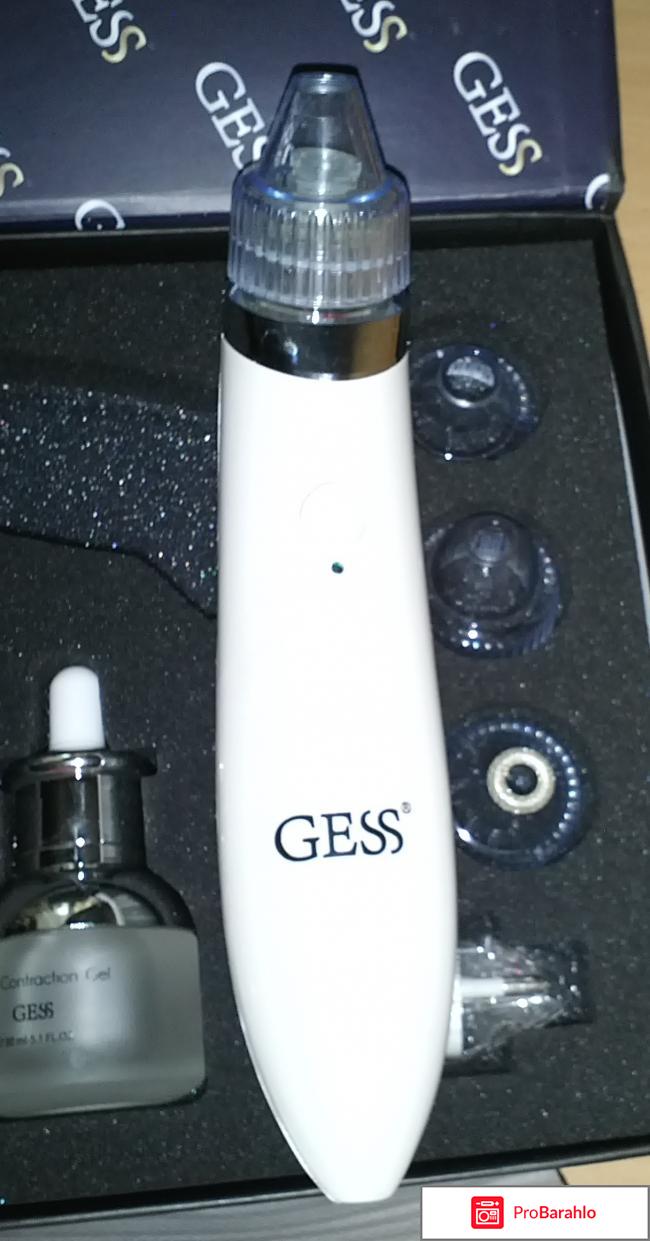 Прибор для вакуумной чистки и дермабразии Elastic Gess 2 в 1 фото