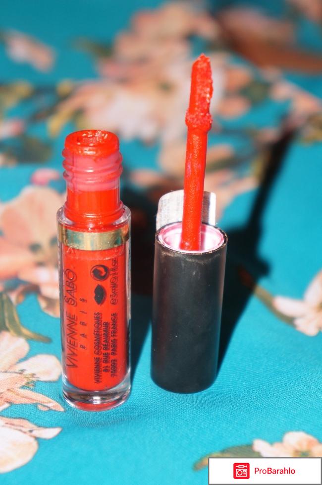 Жидкая матовая помада Vivienne Sabo Matte Magnifique отрицательные отзывы