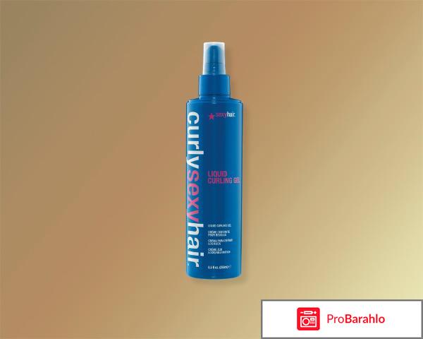 Спрей Гель-спрей Liquid Curling Gel Sexy Hair 