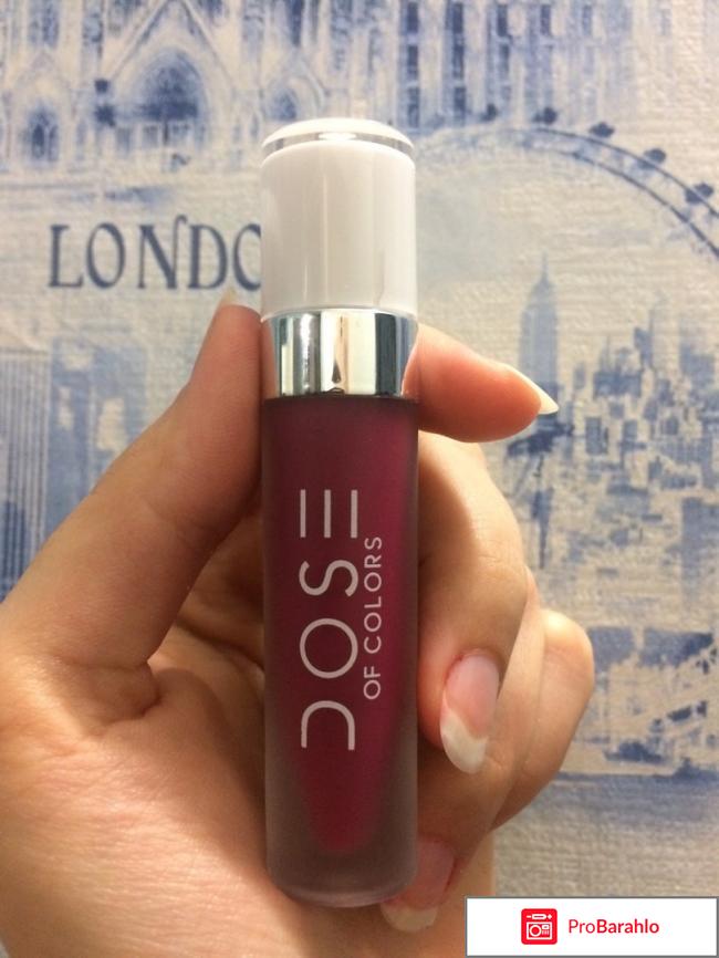 Жидка матовая помада Dose of colors 