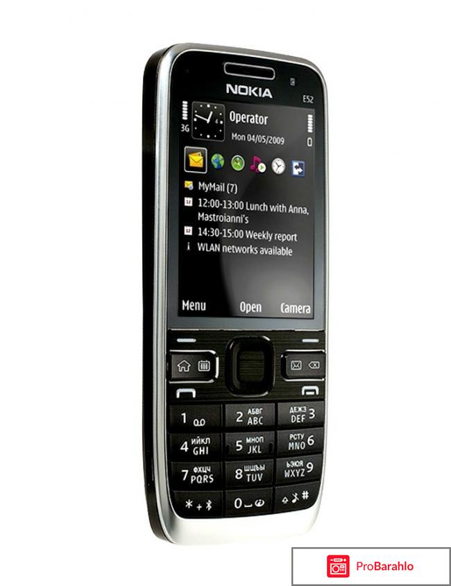 Nokia E52 отрицательные отзывы