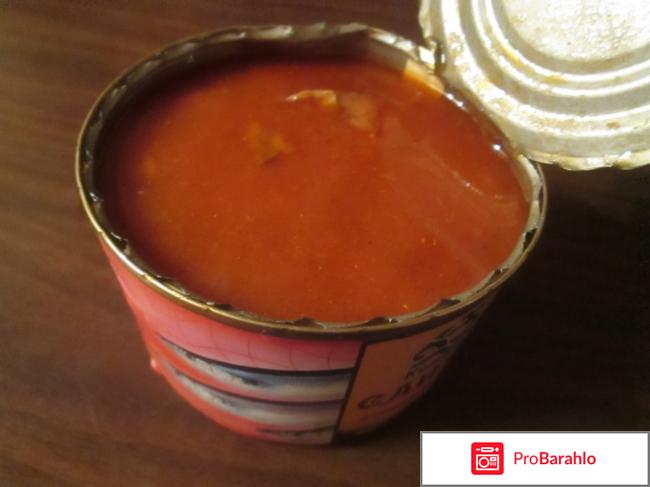 Сайра в томатном соусе 