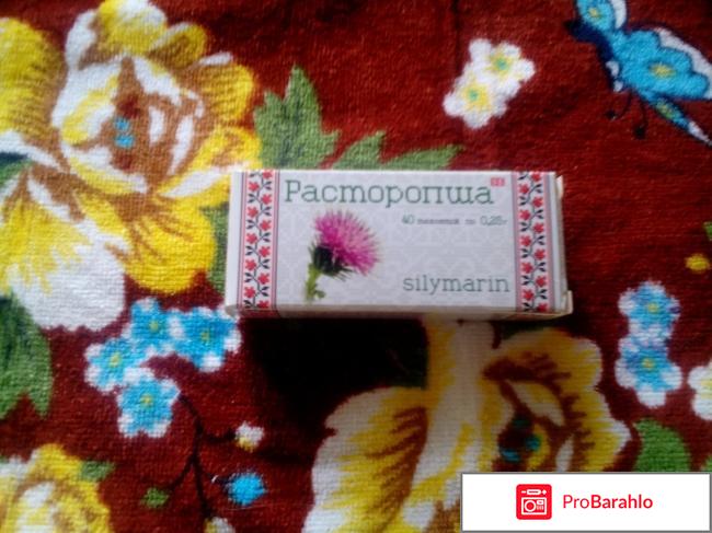 Расторопша в таблетках 