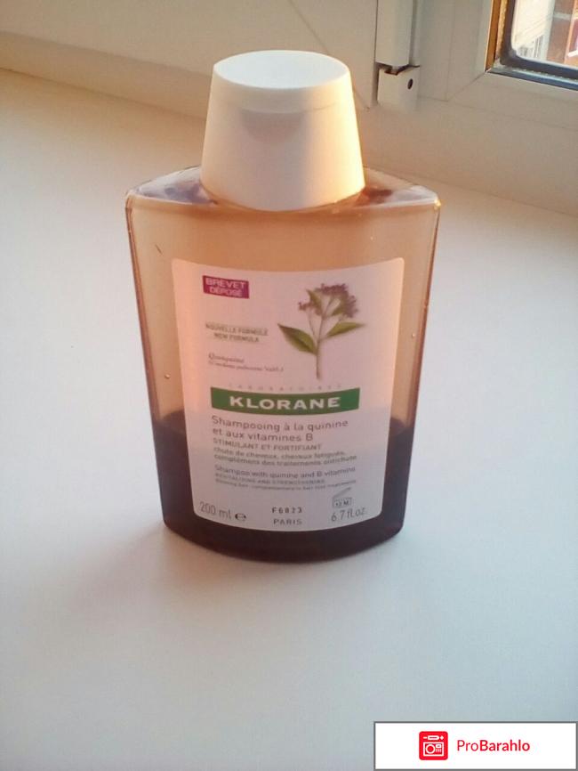 Шампунь укрепляющий Клоран Klorane с хинином 