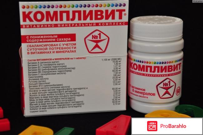 Компливит отзывы покупателей 