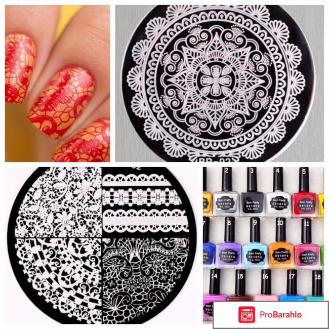 Стемпинг на ногтях 