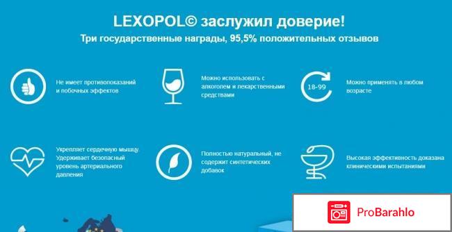 Lexopol отзывы покупателей отрицательные отзывы