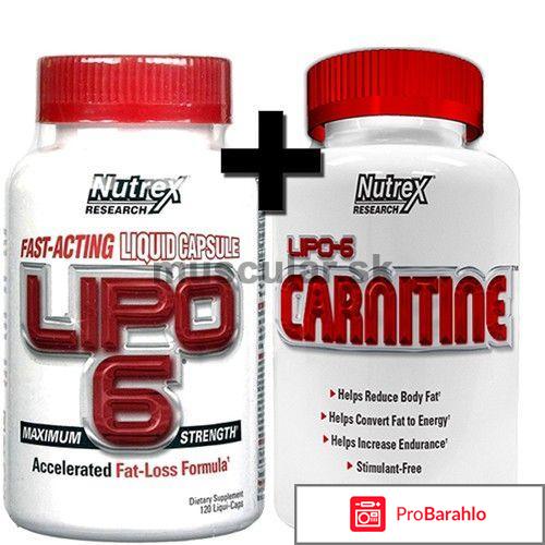 Lipo 6 carnitine nutrex отзывы обман